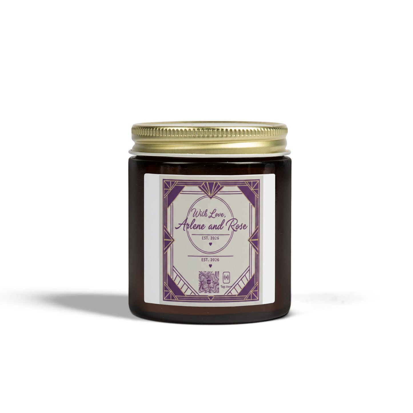 Coconut Apricot Soy Candle — 4oz & 9oz Mason Jar Scented Candle