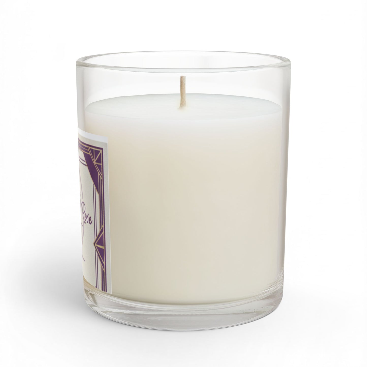 Personalized Glass Candle — "With Love, Arlene and Rose" 11oz | Custom Wedding & Anniversary Favor